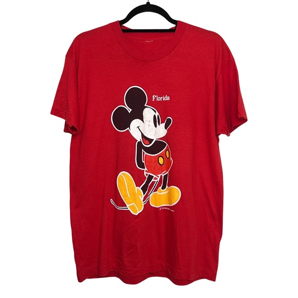 Vintage Single Stitch Mickey Mouse Tee - Picture 1 of 5